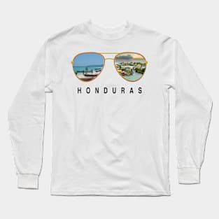 Honduras Sunglasses Long Sleeve T-Shirt